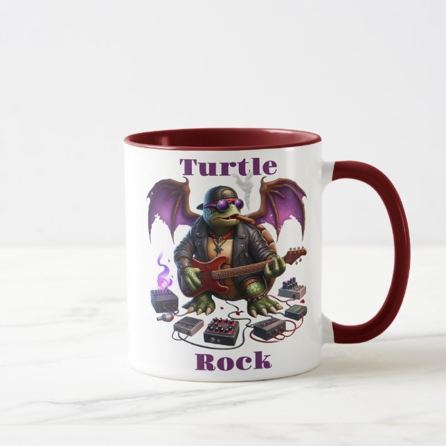 Mug Séance de jam de minuit Rockstar Reptiles (Droite)