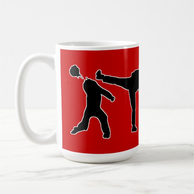 Mug Séance d'entraînement de zombi (Gauche)