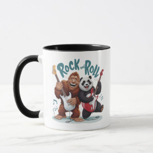 Mug Séance Rock And Roll Big Foot Et Panda Jam