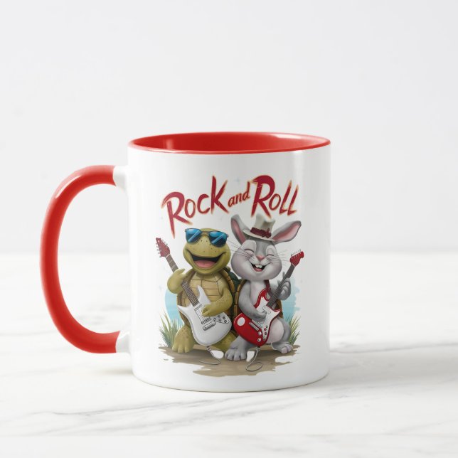 Mug Séance Rock And Roll Rabin and Tortoise Jam (Gauche)