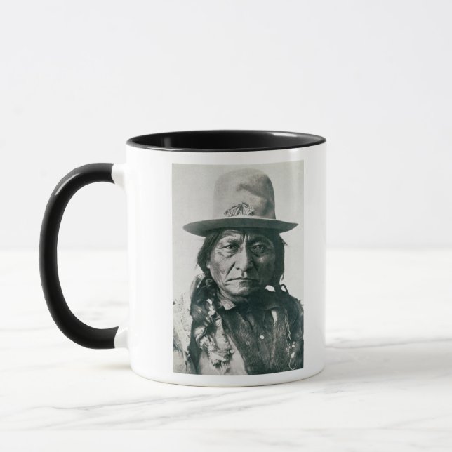 Mug Séance Taureau (1831-1890) (photo de b/w) (Gauche)
