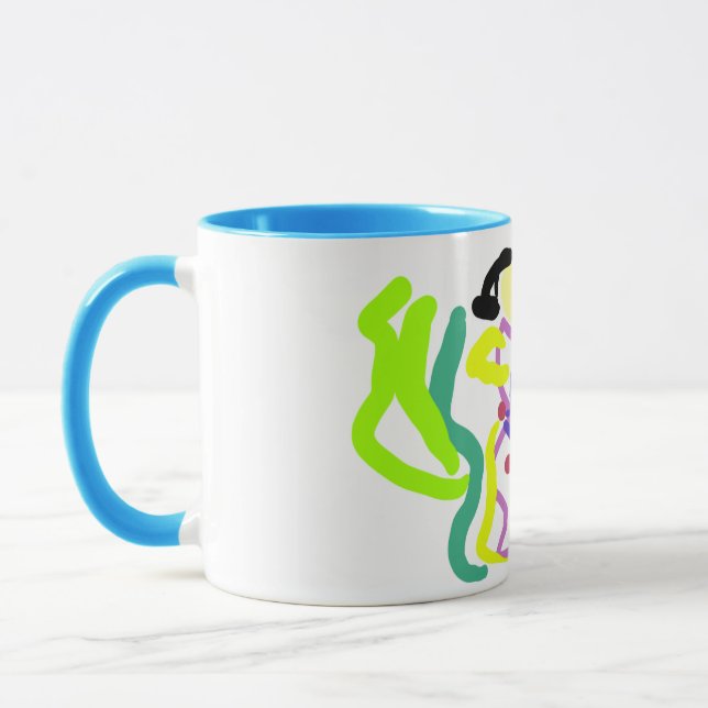 Mug Seashell and starfish (Gauche)