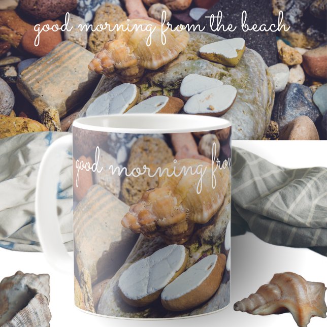 Mug Seashell at the Seashore (Créateur téléchargé)