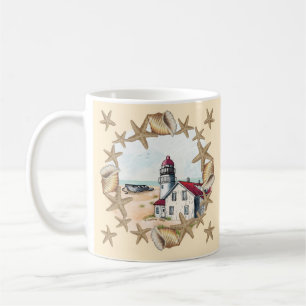 Mug Seashell Lighthouse