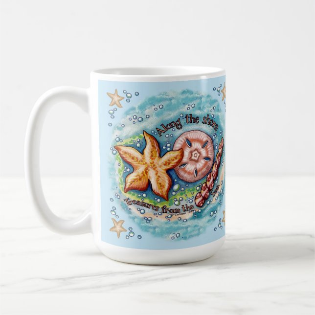 Mug Seashell Treasures  (Gauche)