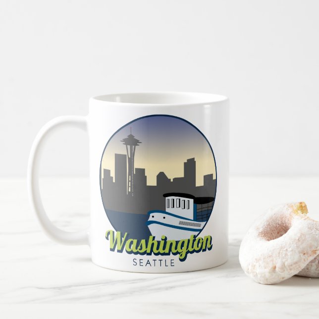 Mug Seattle (Avec donut)