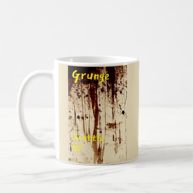 Mug Seattle Grunge Music 1991 (Gauche)