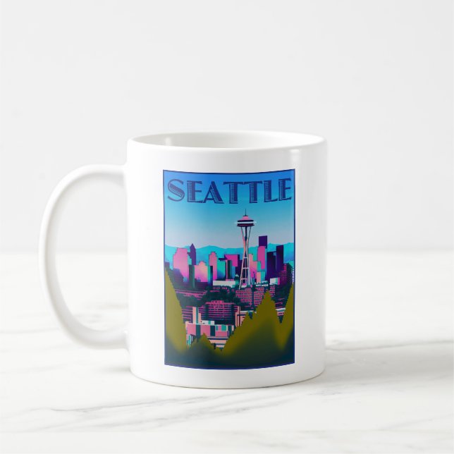 Mug Seattle Washington, USA (Gauche)