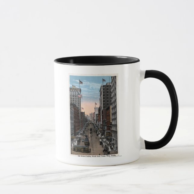 Mug Seattle, Washington - Vue Nord de la 2e (Droite)
