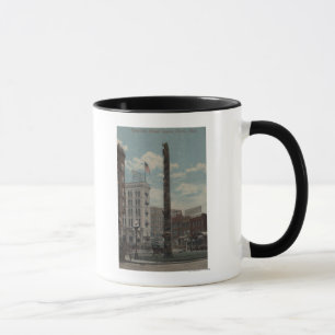 Mug Seattle, WATotem Polonais au carré de pionnier
