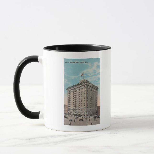 Mug Seattle, WAView du Washington Hotel (Gauche)