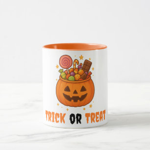 Mug Seau citrouille plein de sucré - Halloween