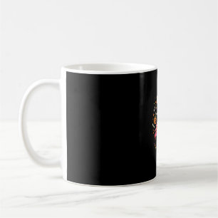 Mug Seau de bonbons squelette de flamant rose d'Hallow