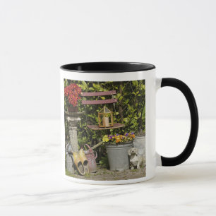 Mug seaux, chaussures et fleurs, Zaanse Schans,