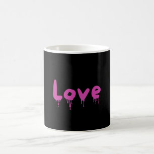 Mug séché amour rose