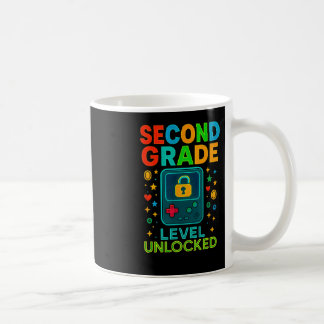 Mug Second Grade Level Unlocked Gamer Ck To School Con
