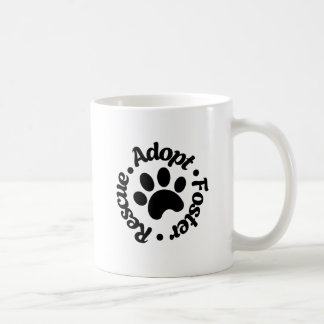 Mug Secourir Adopter Foster - Adopter un Abri Jour pou