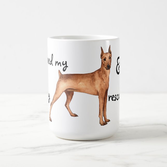 Mug Secourir allemand Pinscher (Centre)