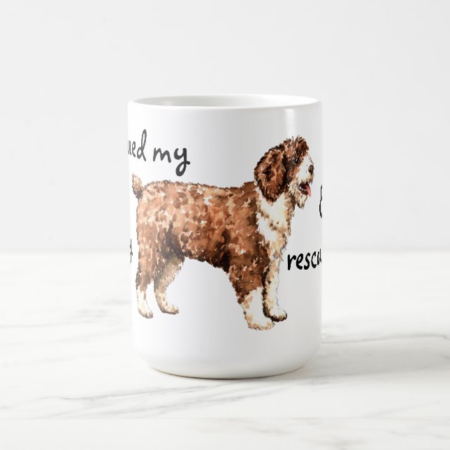 Mug Secourir Chien à eau espagnol (Centre)