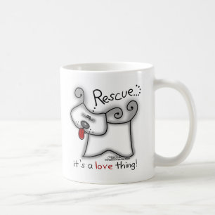 Mug Secourir Chien ... C'est une chose d'amour