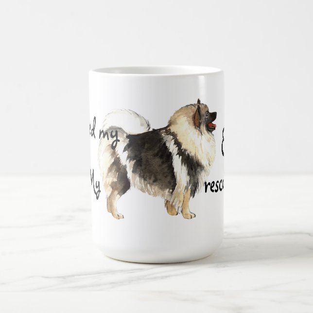 Mug Secourir Keeshond (Centre)