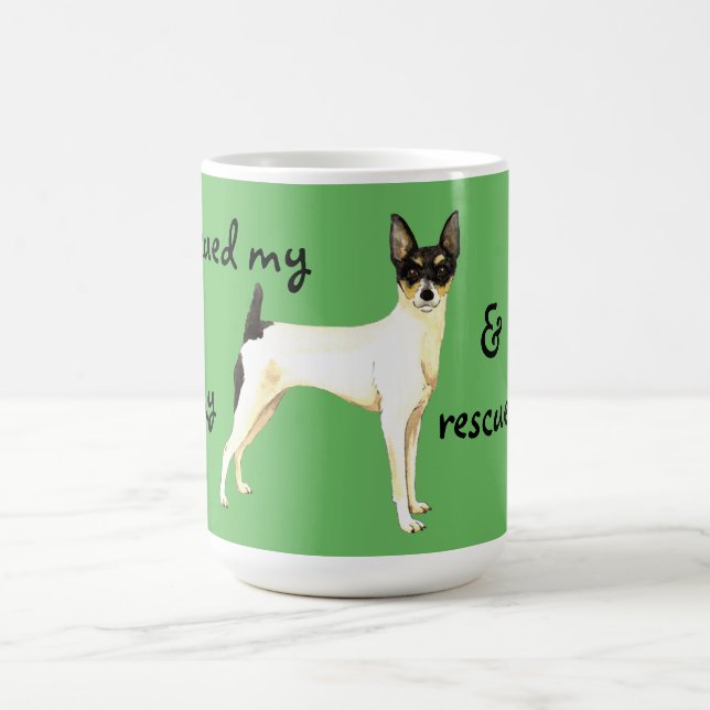 Mug Secourir Toy Fox Terrier (Centre)