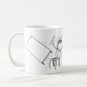 Mug Secousse de Tableau renversant le visage Meme de