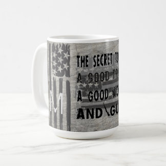Mug Secret À Vie Bon Camions Femme & Armes À Feu