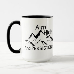 Mug Secret aux citations de succès et aux énoncés de r