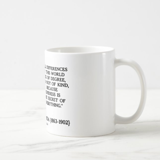 Mug Secret d'unité de Vivekananda de Swami de tout (Droite)