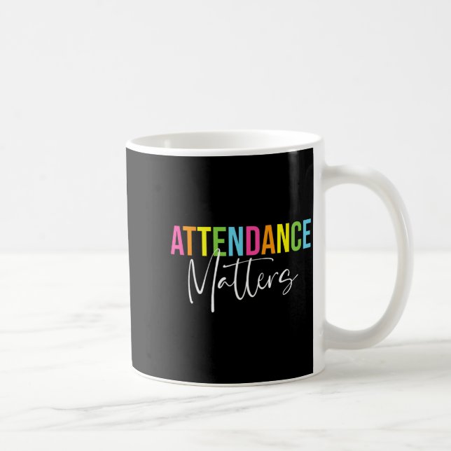 Mug secrétaire de l'école, commis à l'assistance amusa (Droite)