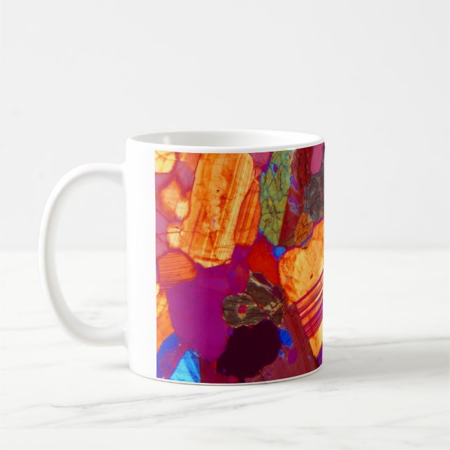 Mug Section fine en granit avec plaque en gypse (Gauche)