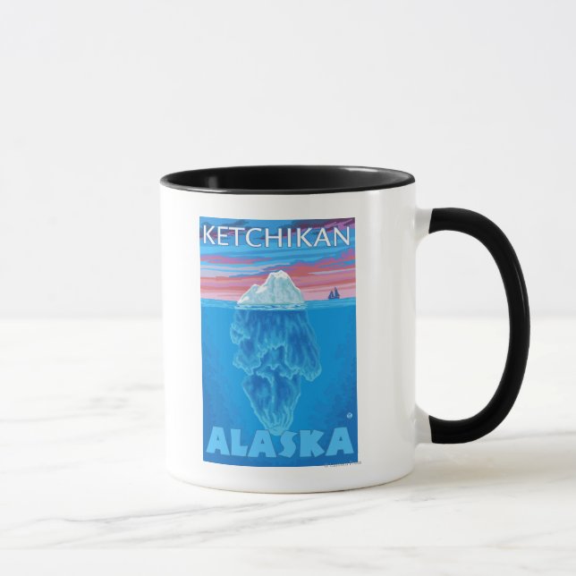 Mug Section transversale Iceberg - Ketchikan, Alaska (Droite)