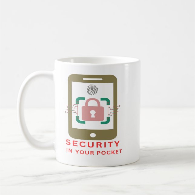 Mug Sécurité Dans Votre Pochette (Gauche)