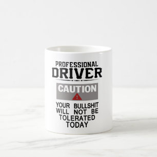 Mug Sécurité de chauffeur de camion