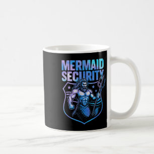 Mug Sécurité de la sirène Drôle papa Mermaid Beach Gua
