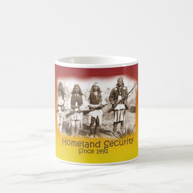 Mug Sécurité de patrie Apache (Centre)