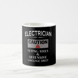 Mug Sécurité d'ÉLECTRICIEN