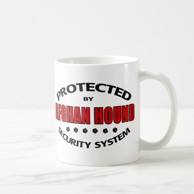Mug Sécurité Lévrier Afghan (Droite)