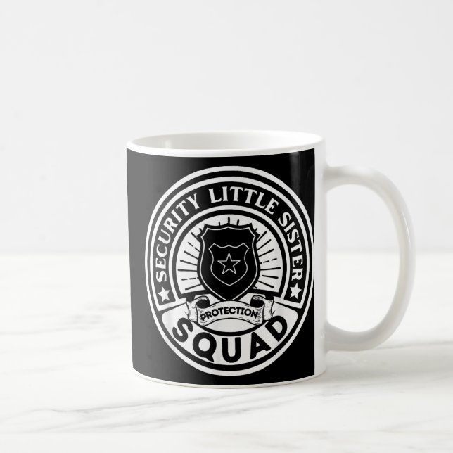 Mug Sécurité Little Soeur Protection Squad Garçons amu (Droite)