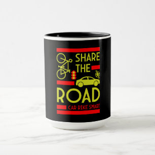 Mug Sécurité Routière à Vélo