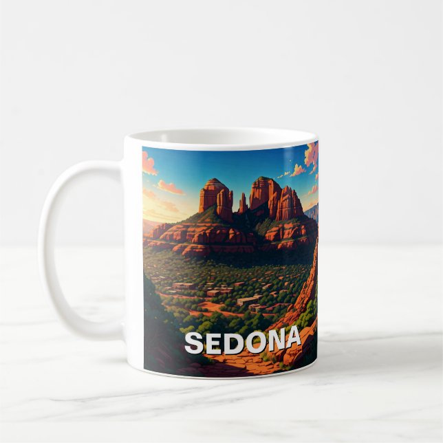 Mug Sedona Arizona Voyage Vertical (Gauche)