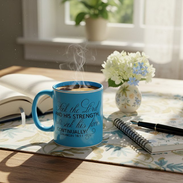 Mug Seek the Lord (Créateur téléchargé)