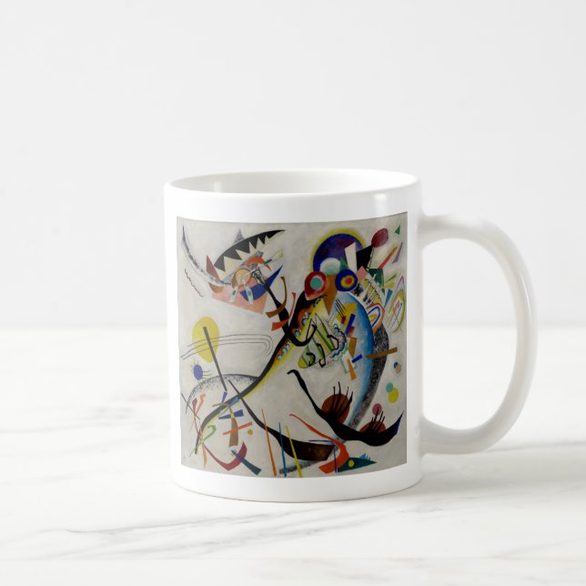 Mug Segment bleu Kandinsky (Droite)