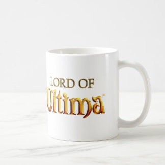 Mug Seigneur de logo de dernière syllabe d'un mot