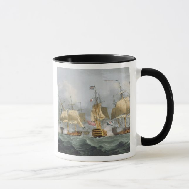 Mug Seigneur Howe dans la Reine Charlotte, cassant (Droite)
