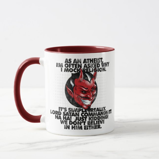 Mug Seigneur Satan Commands It ! (Gauche)