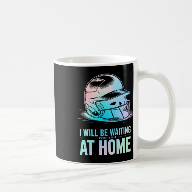 Mug Seil Je serai à la maison à vous attendre Funny So (Droite)