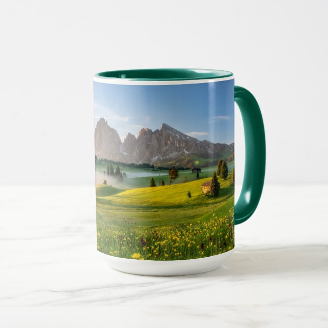 Mug Seiser Alm, Alpes Dolomites, Italie (Devant droit)