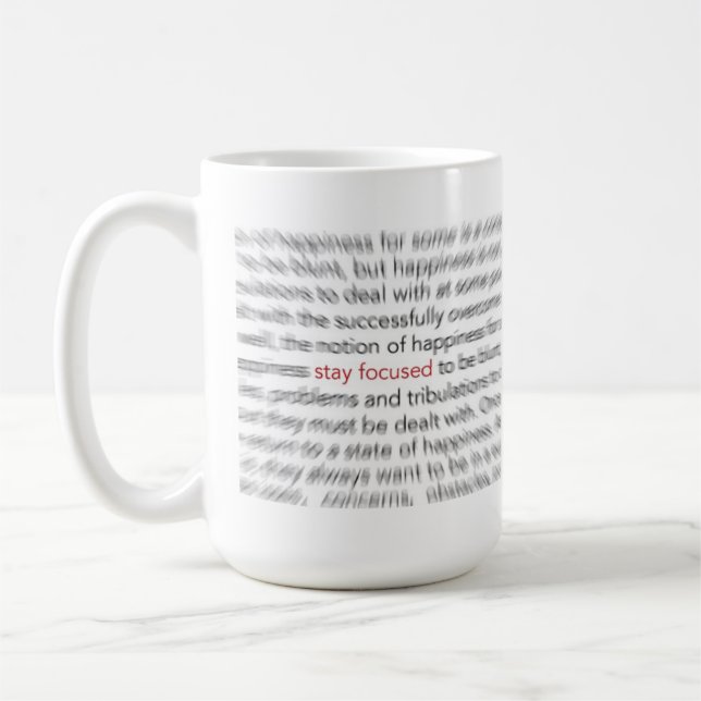 Mug Séjour focalisé - vie 8D (Gauche)